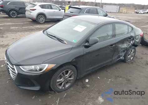 2018 Hyundai Elantra Sel z USA, uszkodzony, nr VIN 5NPD84LFXJH381099